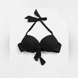 Knot Front Push Up Bikini Top